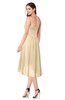 ColsBM Lavern Apricot Gelato Bridesmaid Dresses Sleeveless Asymmetric Ruching A-line Elegant Sweetheart