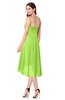 ColsBM Lavern Bright Green Bridesmaid Dresses Sleeveless Asymmetric Ruching A-line Elegant Sweetheart