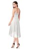 ColsBM Lavern Cloud White Bridesmaid Dresses Sleeveless Asymmetric Ruching A-line Elegant Sweetheart