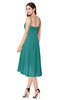 ColsBM Lavern Emerald Green Bridesmaid Dresses Sleeveless Asymmetric Ruching A-line Elegant Sweetheart
