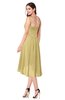 ColsBM Lavern Gold Bridesmaid Dresses Sleeveless Asymmetric Ruching A-line Elegant Sweetheart