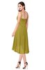 ColsBM Lavern Golden Olive Bridesmaid Dresses Sleeveless Asymmetric Ruching A-line Elegant Sweetheart