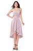 ColsBM Lavern Pale Lilac Bridesmaid Dresses Sleeveless Asymmetric Ruching A-line Elegant Sweetheart