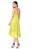 ColsBM Lavern Pale Yellow Bridesmaid Dresses Sleeveless Asymmetric Ruching A-line Elegant Sweetheart
