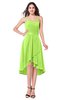 ColsBM Lavern Sharp Green Bridesmaid Dresses Sleeveless Asymmetric Ruching A-line Elegant Sweetheart