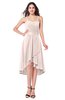 ColsBM Lavern Silver Peony Bridesmaid Dresses Sleeveless Asymmetric Ruching A-line Elegant Sweetheart