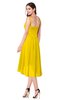ColsBM Lavern Yellow Bridesmaid Dresses Sleeveless Asymmetric Ruching A-line Elegant Sweetheart