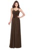 ColsBM Terell Copper Bridesmaid Dresses Appliques Floor Length Modern Sleeveless Strapless Half Backless