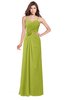 ColsBM Terell Green Oasis Bridesmaid Dresses Appliques Floor Length Modern Sleeveless Strapless Half Backless