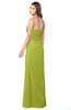 ColsBM Terell Green Oasis Bridesmaid Dresses Appliques Floor Length Modern Sleeveless Strapless Half Backless