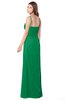 ColsBM Terell Green Bridesmaid Dresses Appliques Floor Length Modern Sleeveless Strapless Half Backless