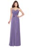 ColsBM Terell Lilac Bridesmaid Dresses Appliques Floor Length Modern Sleeveless Strapless Half Backless