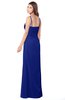 ColsBM Terell Nautical Blue Bridesmaid Dresses Appliques Floor Length Modern Sleeveless Strapless Half Backless