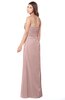 ColsBM Terell Nectar Pink Bridesmaid Dresses Appliques Floor Length Modern Sleeveless Strapless Half Backless