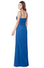 ColsBM Terell Royal Blue Bridesmaid Dresses Appliques Floor Length Modern Sleeveless Strapless Half Backless