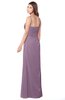ColsBM Terell Valerian Bridesmaid Dresses Appliques Floor Length Modern Sleeveless Strapless Half Backless