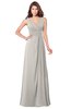 ColsBM Madisyn Ashes Of Roses Bridesmaid Dresses Sleeveless Half Backless Sexy A-line Floor Length V-neck