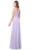 ColsBM Madisyn Pastel Lilac Bridesmaid Dresses Sleeveless Half Backless Sexy A-line Floor Length V-neck