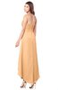 ColsBM Audley Apricot Bridesmaid Dresses Sleeveless Hi-Lo Gorgeous Spaghetti Pick up A-line