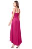 ColsBM Audley Beetroot Purple Bridesmaid Dresses Sleeveless Hi-Lo Gorgeous Spaghetti Pick up A-line