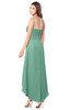 ColsBM Audley Beryl Green Bridesmaid Dresses Sleeveless Hi-Lo Gorgeous Spaghetti Pick up A-line