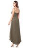 ColsBM Audley Carafe Brown Bridesmaid Dresses Sleeveless Hi-Lo Gorgeous Spaghetti Pick up A-line