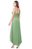 ColsBM Audley Fair Green Bridesmaid Dresses Sleeveless Hi-Lo Gorgeous Spaghetti Pick up A-line