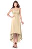 ColsBM Audley Marzipan Bridesmaid Dresses Sleeveless Hi-Lo Gorgeous Spaghetti Pick up A-line