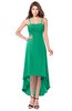 ColsBM Audley Pepper Green Bridesmaid Dresses Sleeveless Hi-Lo Gorgeous Spaghetti Pick up A-line