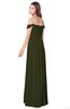 ColsBM Kaolin Beech Bridesmaid Dresses A-line Floor Length Zip up Short Sleeve Appliques Gorgeous