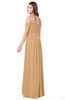 ColsBM Kaolin Desert Mist Bridesmaid Dresses A-line Floor Length Zip up Short Sleeve Appliques Gorgeous