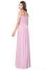 ColsBM Kaolin Fairy Tale Bridesmaid Dresses A-line Floor Length Zip up Short Sleeve Appliques Gorgeous