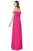ColsBM Kaolin Fandango Pink Bridesmaid Dresses A-line Floor Length Zip up Short Sleeve Appliques Gorgeous