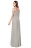 ColsBM Kaolin Hushed Violet Bridesmaid Dresses A-line Floor Length Zip up Short Sleeve Appliques Gorgeous