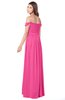 ColsBM Kaolin Rose Pink Bridesmaid Dresses A-line Floor Length Zip up Short Sleeve Appliques Gorgeous