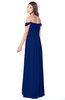 ColsBM Kaolin Sodalite Blue Bridesmaid Dresses A-line Floor Length Zip up Short Sleeve Appliques Gorgeous