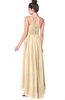 ColsBM Kinsley Apricot Gelato Bridesmaid Dresses Half Backless Hi-Lo A-line Mature Sleeveless Spaghetti