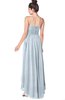 ColsBM Kinsley Illusion Blue Bridesmaid Dresses Half Backless Hi-Lo A-line Mature Sleeveless Spaghetti