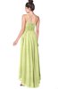 ColsBM Kinsley Lime Sherbet Bridesmaid Dresses Half Backless Hi-Lo A-line Mature Sleeveless Spaghetti