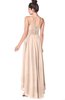 ColsBM Kinsley Peach Puree Bridesmaid Dresses Half Backless Hi-Lo A-line Mature Sleeveless Spaghetti