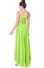 ColsBM Kinsley Sharp Green Bridesmaid Dresses Half Backless Hi-Lo A-line Mature Sleeveless Spaghetti