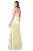 ColsBM Jeptha Cornhusk Bridesmaid Dresses A-line Floor Length Zip up Sleeveless Glamorous Strapless