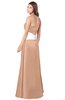 ColsBM Jeptha Fresh Salmon Bridesmaid Dresses A-line Floor Length Zip up Sleeveless Glamorous Strapless
