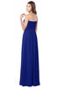 ColsBM Wisdom Electric Blue Bridesmaid Dresses Sleeveless Pick up Sexy Strapless A-line Zip up