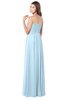 ColsBM Wisdom Ice Blue Bridesmaid Dresses Sleeveless Pick up Sexy Strapless A-line Zip up