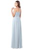 ColsBM Wisdom Illusion Blue Bridesmaid Dresses Sleeveless Pick up Sexy Strapless A-line Zip up