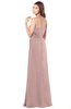 ColsBM Franny Blush Pink Bridesmaid Dresses Sweetheart Elegant Sleeveless A-line Half Backless Floor Length