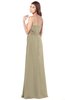 ColsBM Franny Candied Ginger Bridesmaid Dresses Sweetheart Elegant Sleeveless A-line Half Backless Floor Length