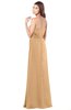 ColsBM Franny Desert Mist Bridesmaid Dresses Sweetheart Elegant Sleeveless A-line Half Backless Floor Length