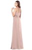 ColsBM Franny Dusty Rose Bridesmaid Dresses Sweetheart Elegant Sleeveless A-line Half Backless Floor Length